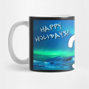 Adorable Snowmonster Greetings Mug